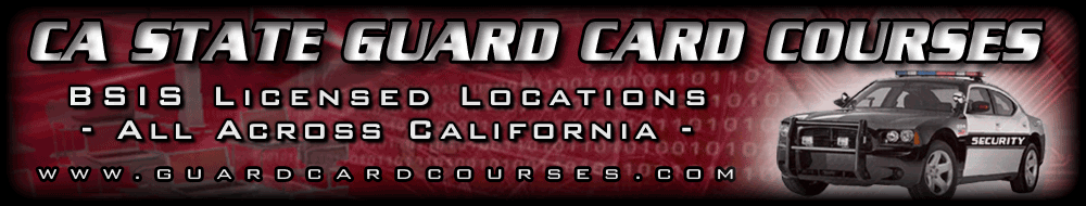 GuardCardCourses.com - Online Security Guard Training